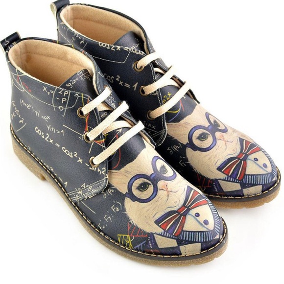 Goby Shoes - Goby Ankle Boots PH222  Cat Math Boots Size 40 (9.5)